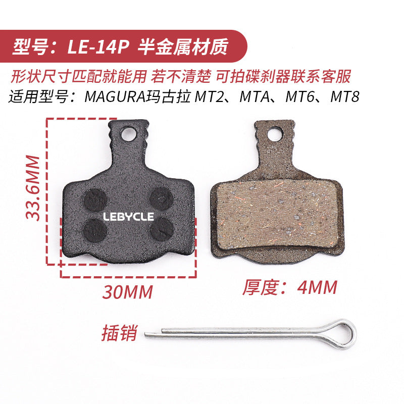 Lebycle Bicycle, Scooter, Mountain Bike Brake Pads