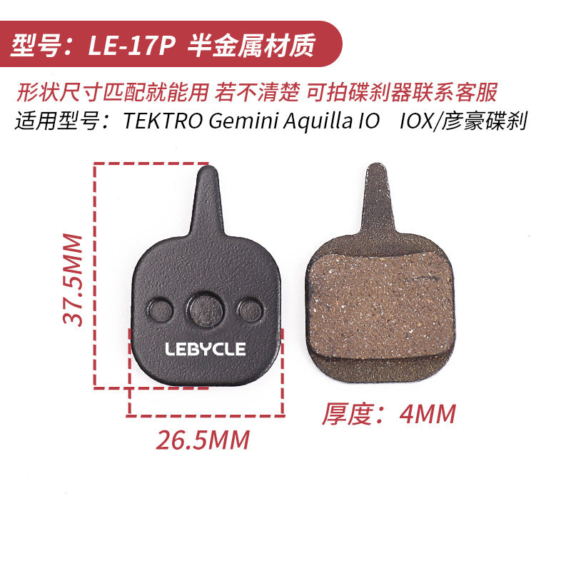 Lebycle Bicycle, Scooter, Mountain Bike Brake Pads